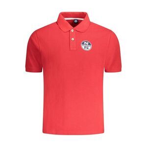 North Sails Red Cotton Men Men's Polo